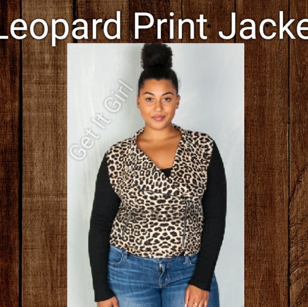 Leopard Print Jacket